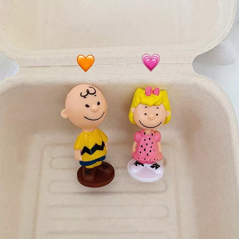 Set de 12 figuras Snoopy