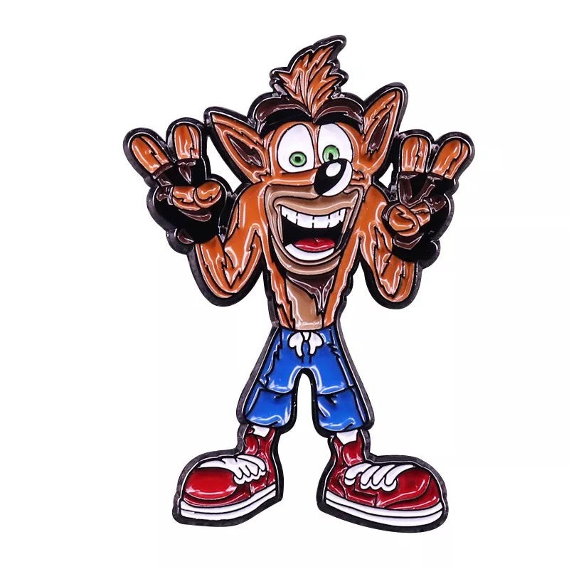Pin Crash Bandicoot