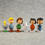 Set de 12 figuras Snoopy