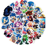 Set de 50 stickers de Sonic