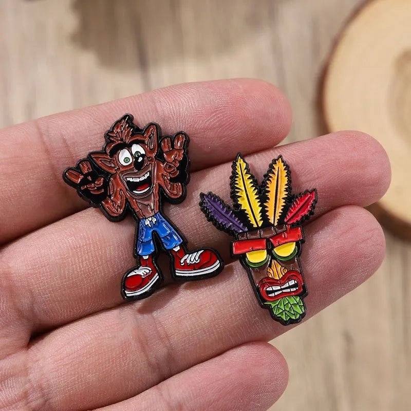 Pin Aku Aku de Crash Bandicoot
