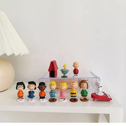 Set de 12 figuras Snoopy