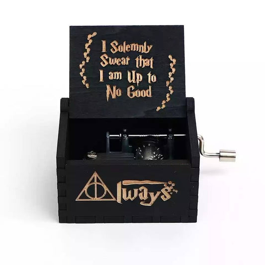 Cajita musical Harry negra Potter