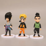 Set de 6 figuras Naruto 10 cm