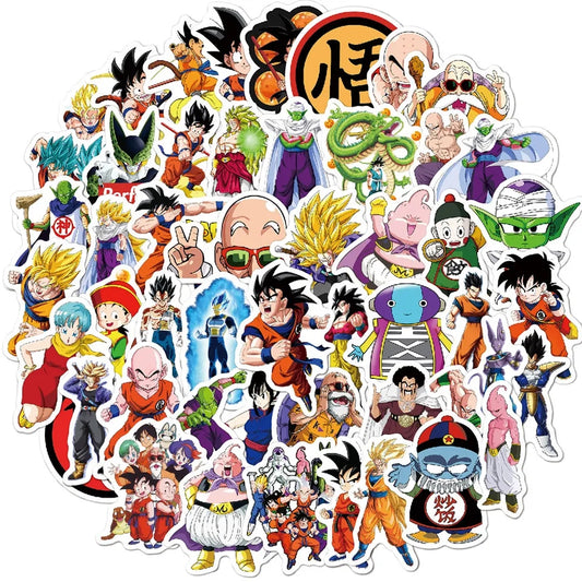 Set de 50 stickers Dragon Ball