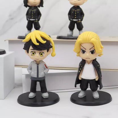Set de 5 figuras Tokyo Revengers 7 cm