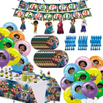 Set de decoración para fiesta Encanto 100 piezas