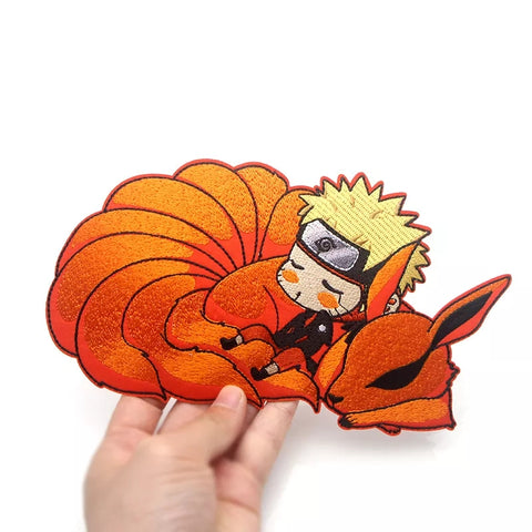 Parche bordado Naruto 20 cm x 11 cm
