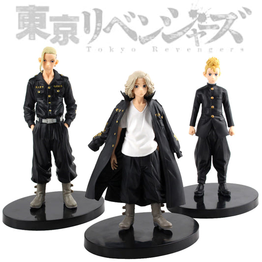 Set de 3 figuras Tokyo Revengers 16 cm