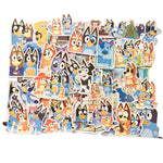 Set de 50 stickers Bluey