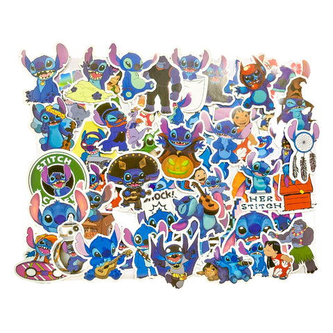 Set 50 stickers Stitch
