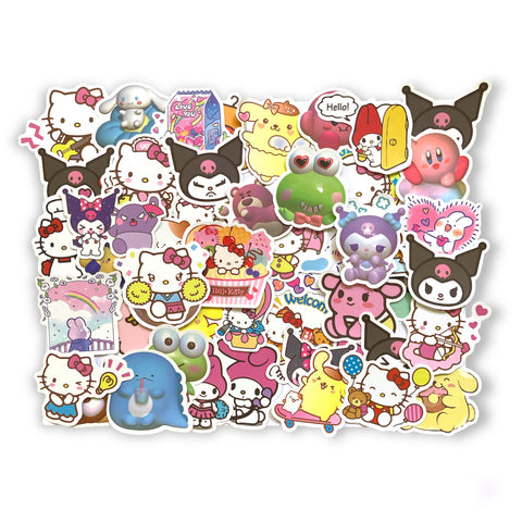 Set de 50 stickers Sanrio