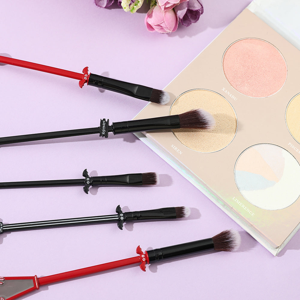 Set de brochas de maquillaje Nightmare Before Christmas