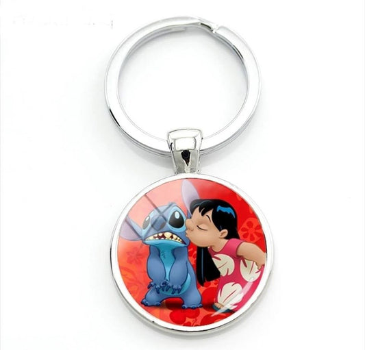 Llavero Lilo & Stitch rojo